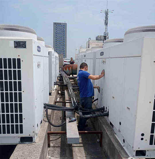 合江中央空调制热和不制冷系统维修方法